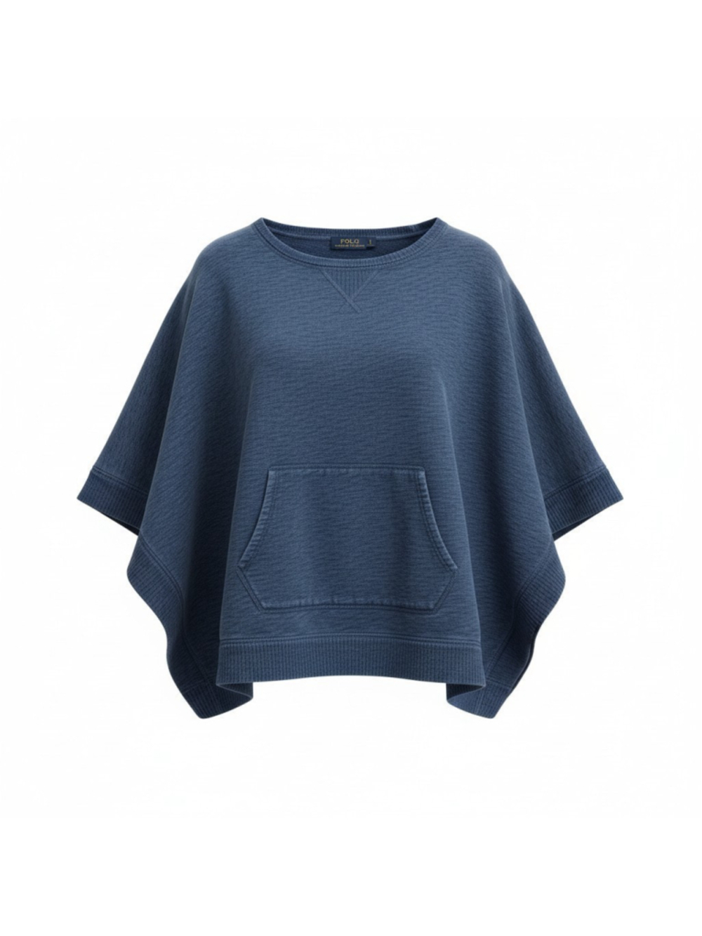 Polo Ralph Lauren Sailor Merchant Blue Women Oversized Poncho Shawl Cape Small